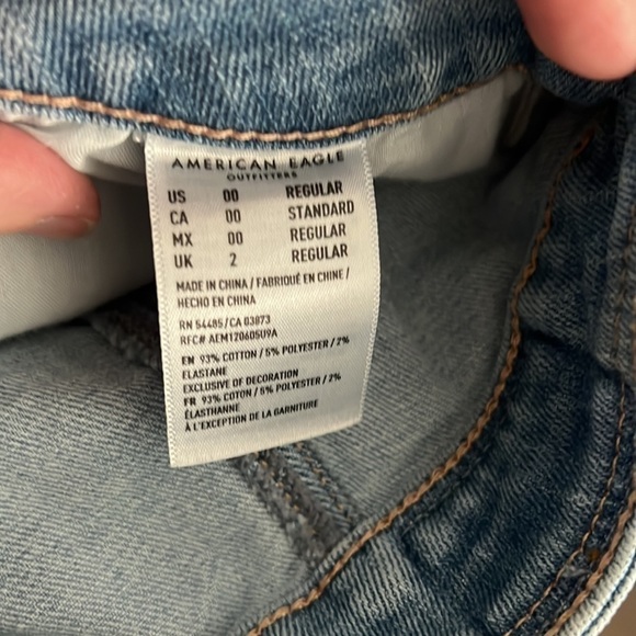 AMERICAN Eagle Hi-Rise A-Line Skirt Size 00 - Picture 8 of 8